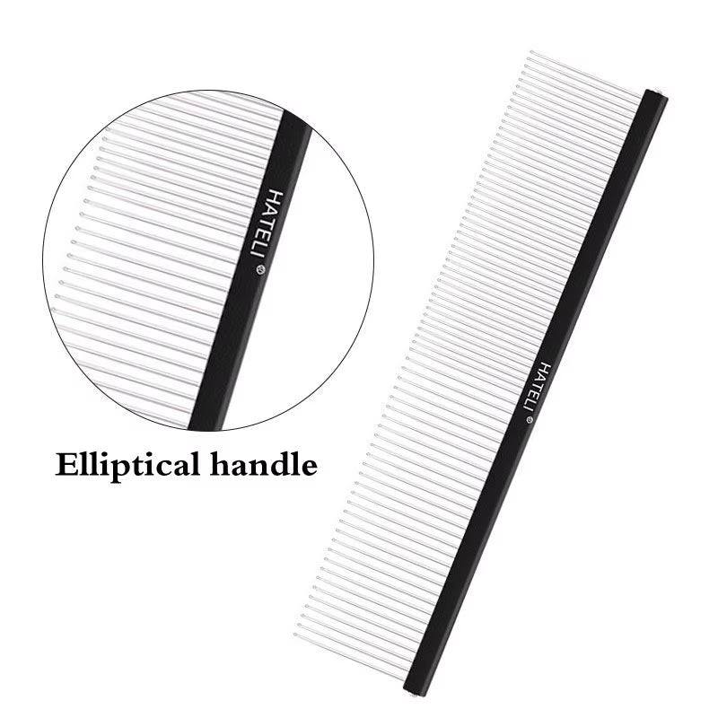 16/19/22Cm Puppy Grooming Comb Groomer for Dog Aluminum Groomer Pets Combs Hairbrush Cat Dog Grooming Combs Dog Hair Care Comb