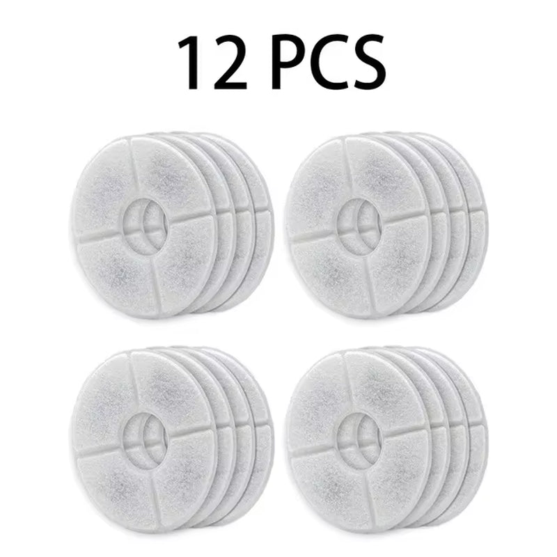 Replaced Activated Carbon Contton Filters for Cat Pet Dog Water Fountain Drinking Dispenser Replacement Filter