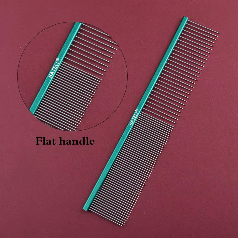 16/19/22Cm Puppy Grooming Comb Groomer for Dog Aluminum Groomer Pets Combs Hairbrush Cat Dog Grooming Combs Dog Hair Care Comb