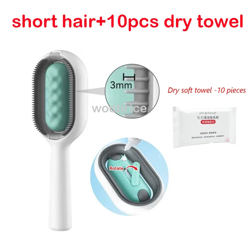 Pet Products Cat Comb for Cats Pet Hair Remover Brush Dog and Cat Brush Accessories Dogs Animal Cat Massage Grooming Wool Brush
