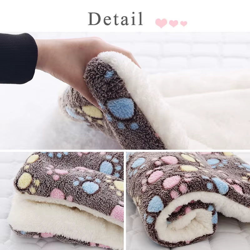 Pet Mats Thicken Soft Cat Bed for Dog Alfombra Mat Winter Cat Mat Blanket Pet Products Dog Bed for Small Large Dogs Carpet