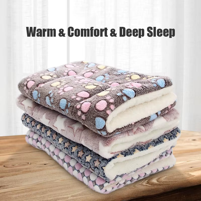 Pet Mats Thicken Soft Cat Bed for Dog Alfombra Mat Winter Cat Mat Blanket Pet Products Dog Bed for Small Large Dogs Carpet
