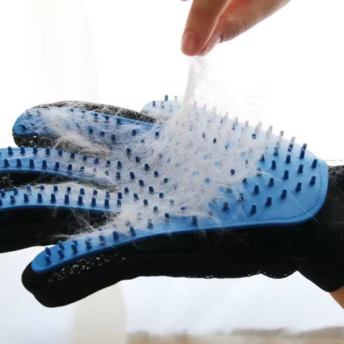 Gants de toilettage pour chiens et chats