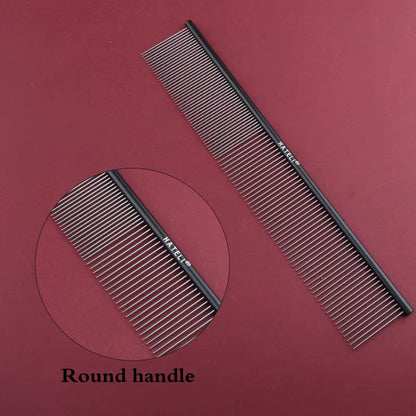 16/19/22Cm Puppy Grooming Comb Groomer for Dog Aluminum Groomer Pets Combs Hairbrush Cat Dog Grooming Combs Dog Hair Care Comb