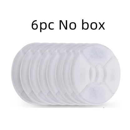 Replaced Activated Carbon Contton Filters for Cat Pet Dog Water Fountain Drinking Dispenser Replacement Filter