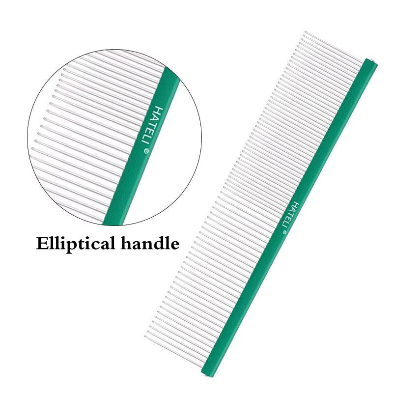 16/19/22Cm Puppy Grooming Comb Groomer for Dog Aluminum Groomer Pets Combs Hairbrush Cat Dog Grooming Combs Dog Hair Care Comb